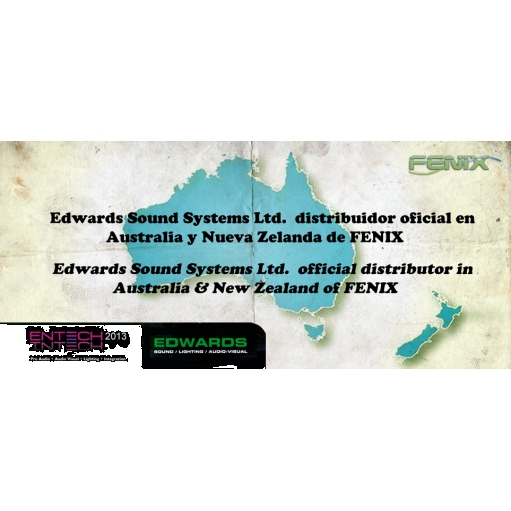 FENIX EXPONDRÁ EN LA FERIA ENTECH SYDNEY CON SU DISTRIBUIDOR OFICIAL EN AUSTRALIA Y NUEVA ZELANDA, EDWARDS SOUND SYSTEMS LTD