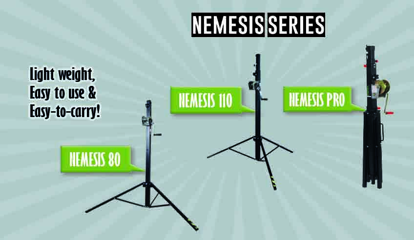 NEMESIS Series: las torres telescópicas más ligeras de FENIX Stage