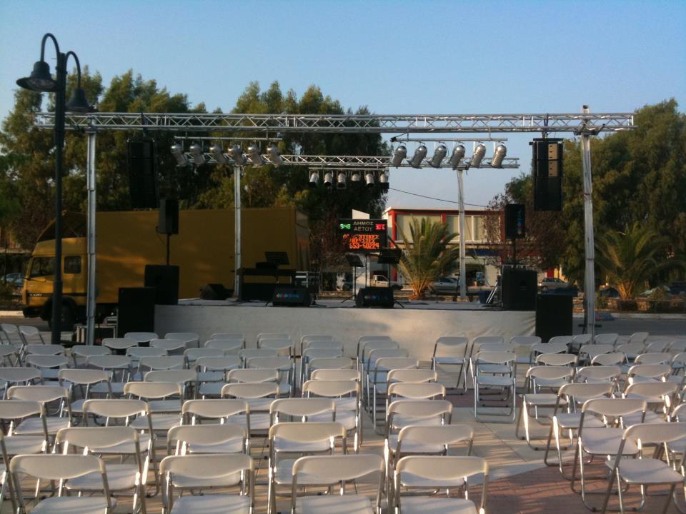 Outdoor concerts @ Kyparissia, Messina (Greece)