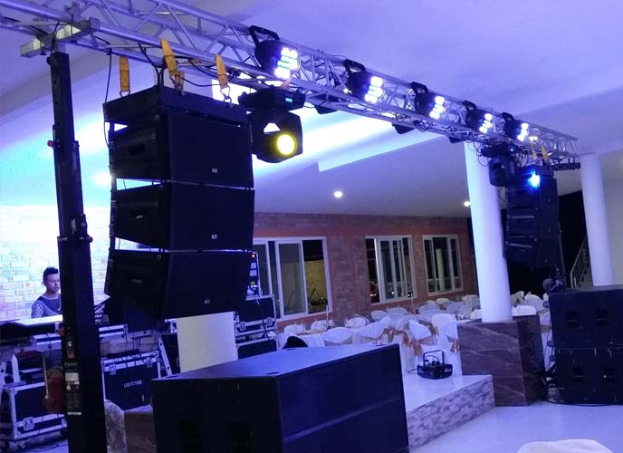 Disco for wedding @ (Colombia)