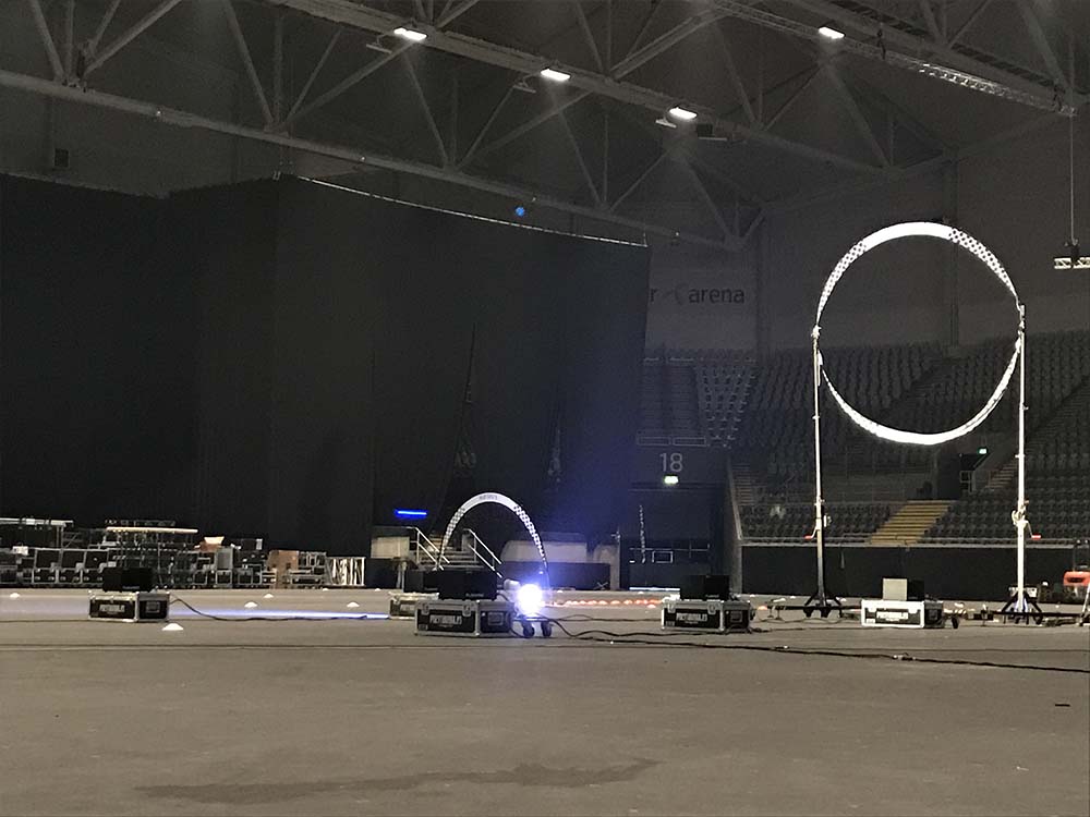Drone Race Competition @ Telenor Arena, Oslo (Norway)