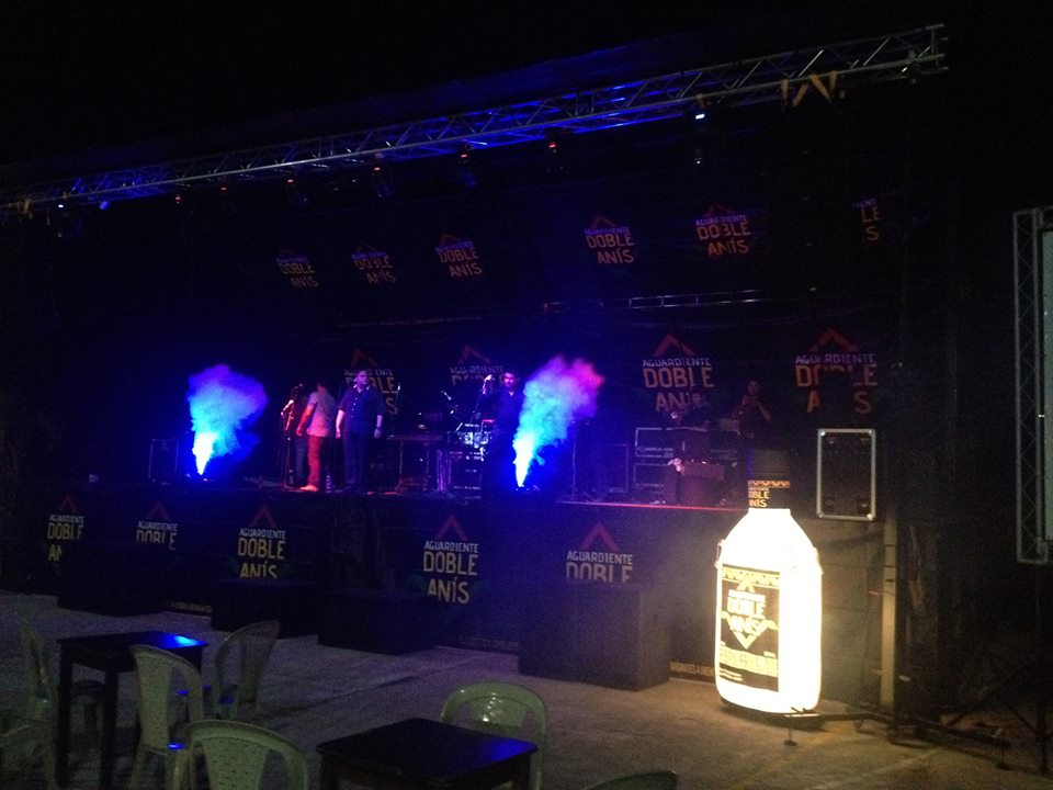 Aguardiente stage @ (Colombia)