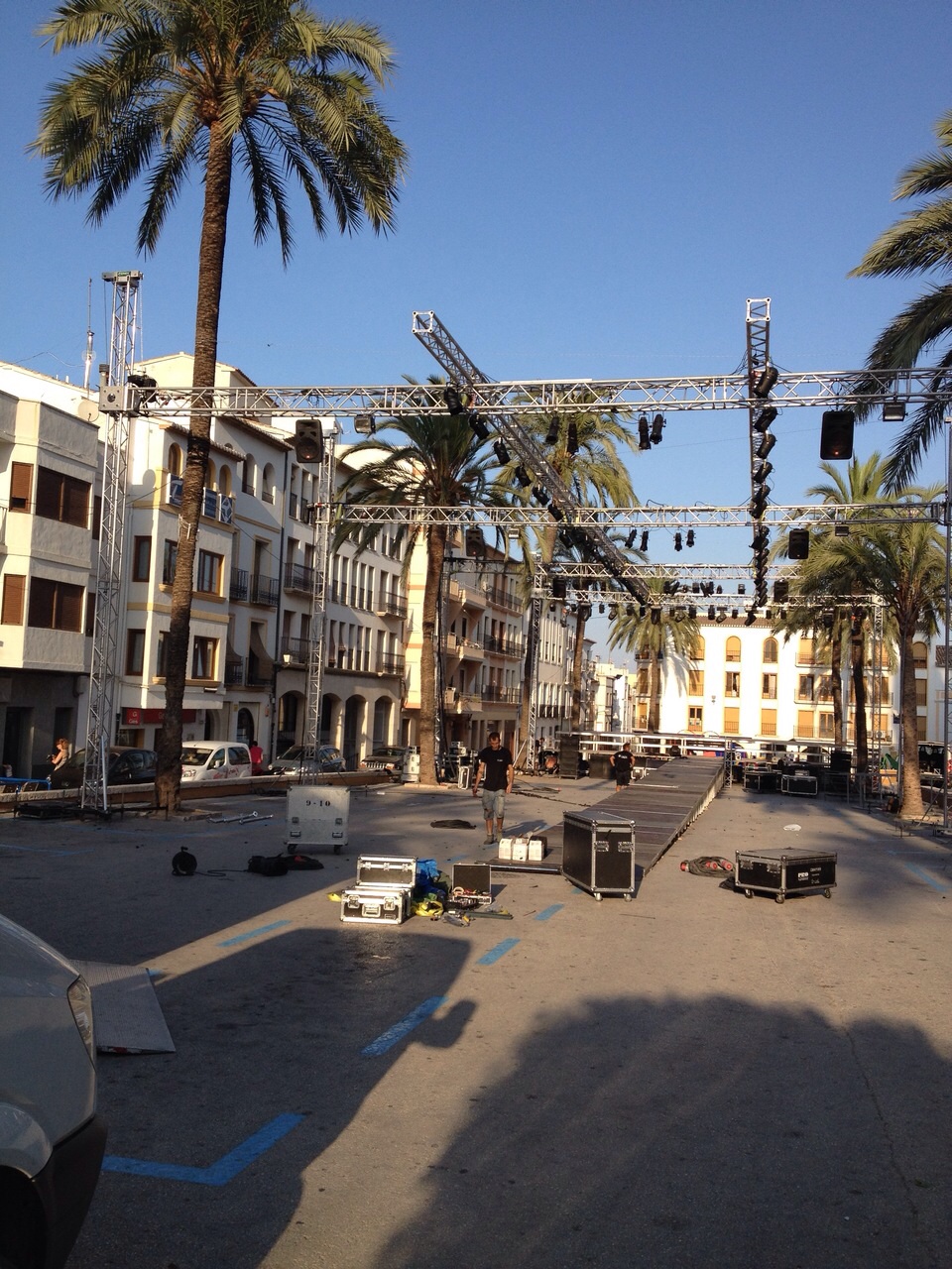 Scenario festivities @ Benissa, Alicante (Spain)