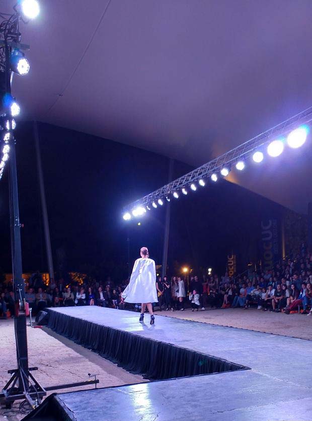 Fashion show with truss and lifting towers @ Las Condes (Chile)