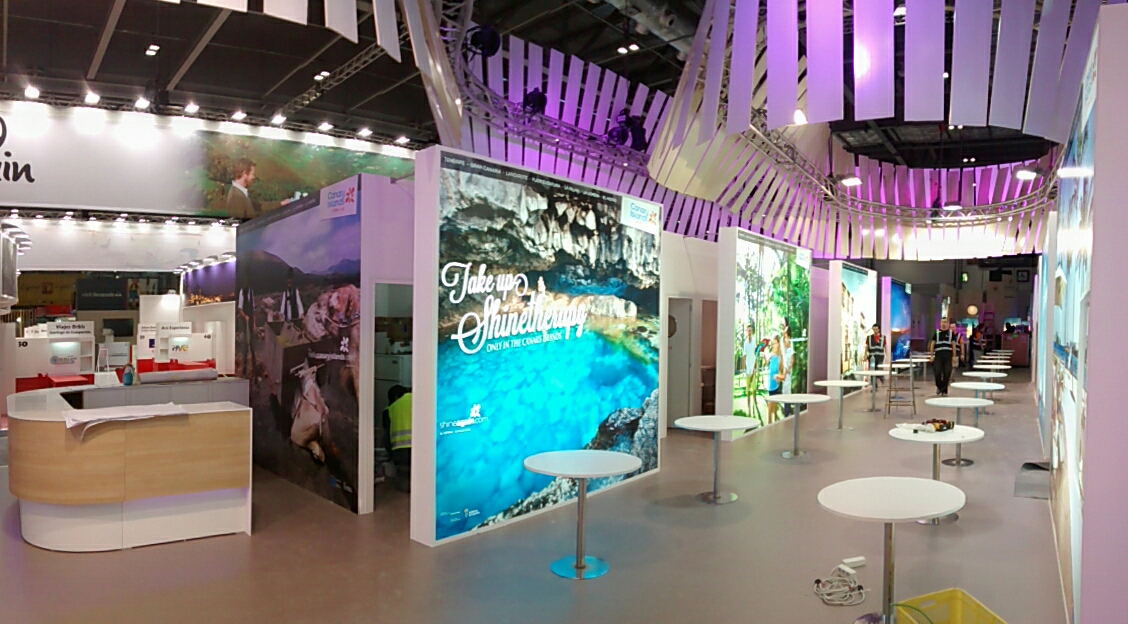 Canary Islands Toursim Office booth WTM Show 2014 @ London (UK)