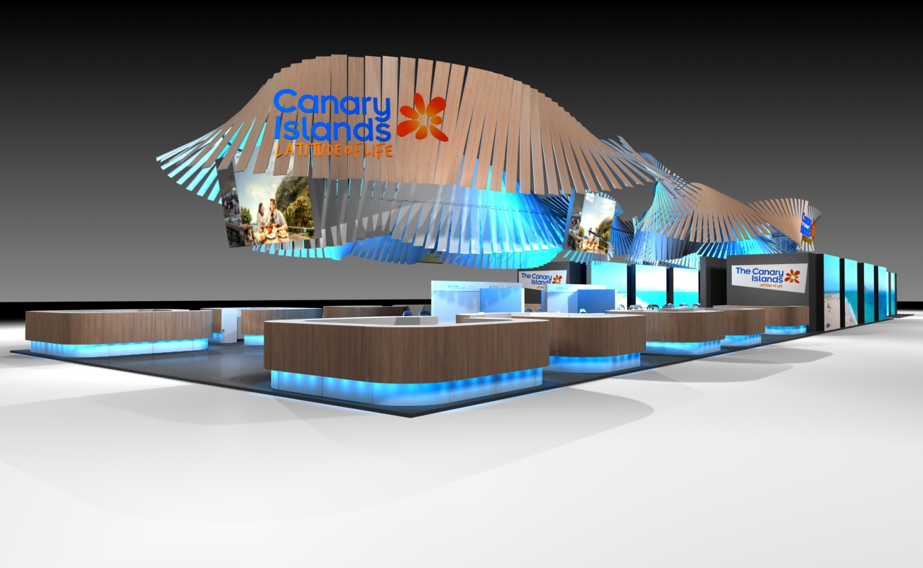Canary Islands Toursim Office booth WTM Show 2014 @ London (UK)