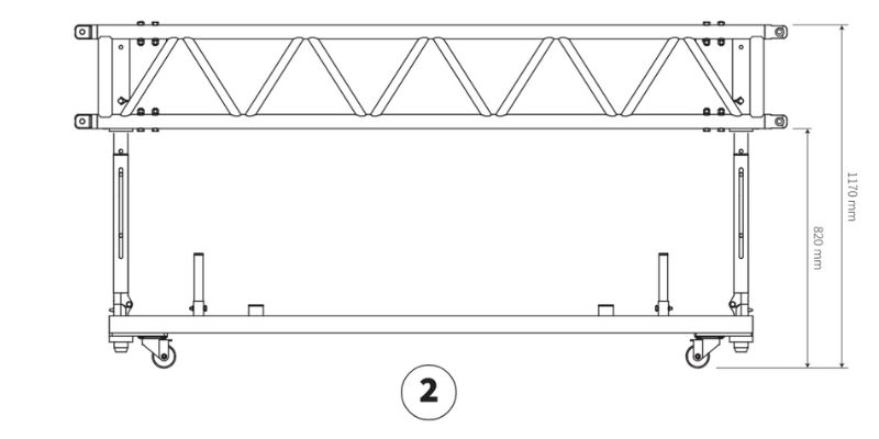 Altura Prerig Truss 820-1170