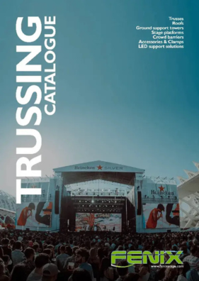 Portada catálogo trusses FENIX Stage