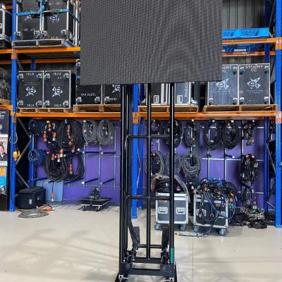 Base segura compatible con PreRig Truss para ground support