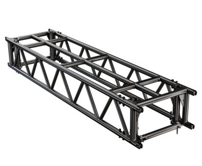 Montaje rápido de PreRig Truss en escenario de concierto